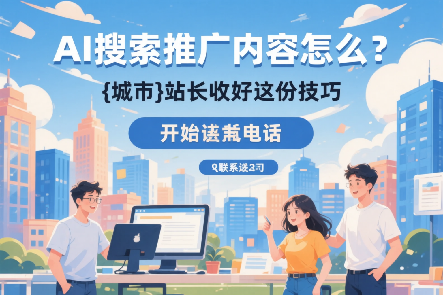 AI搜索推广内容怎么写？遵义站长收好这份技巧