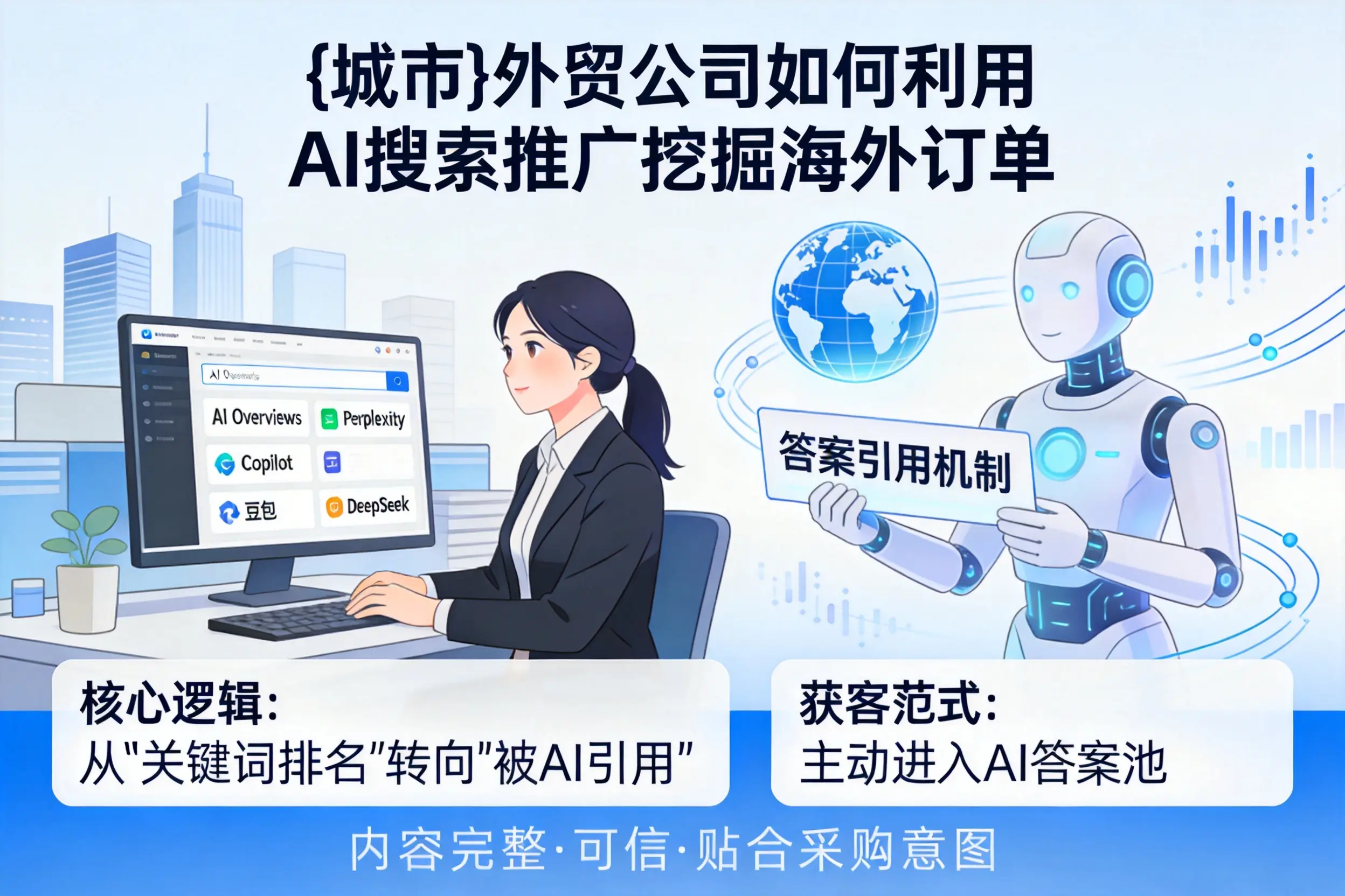 遵义外贸公司如何利用AI搜索推广挖掘海外订单