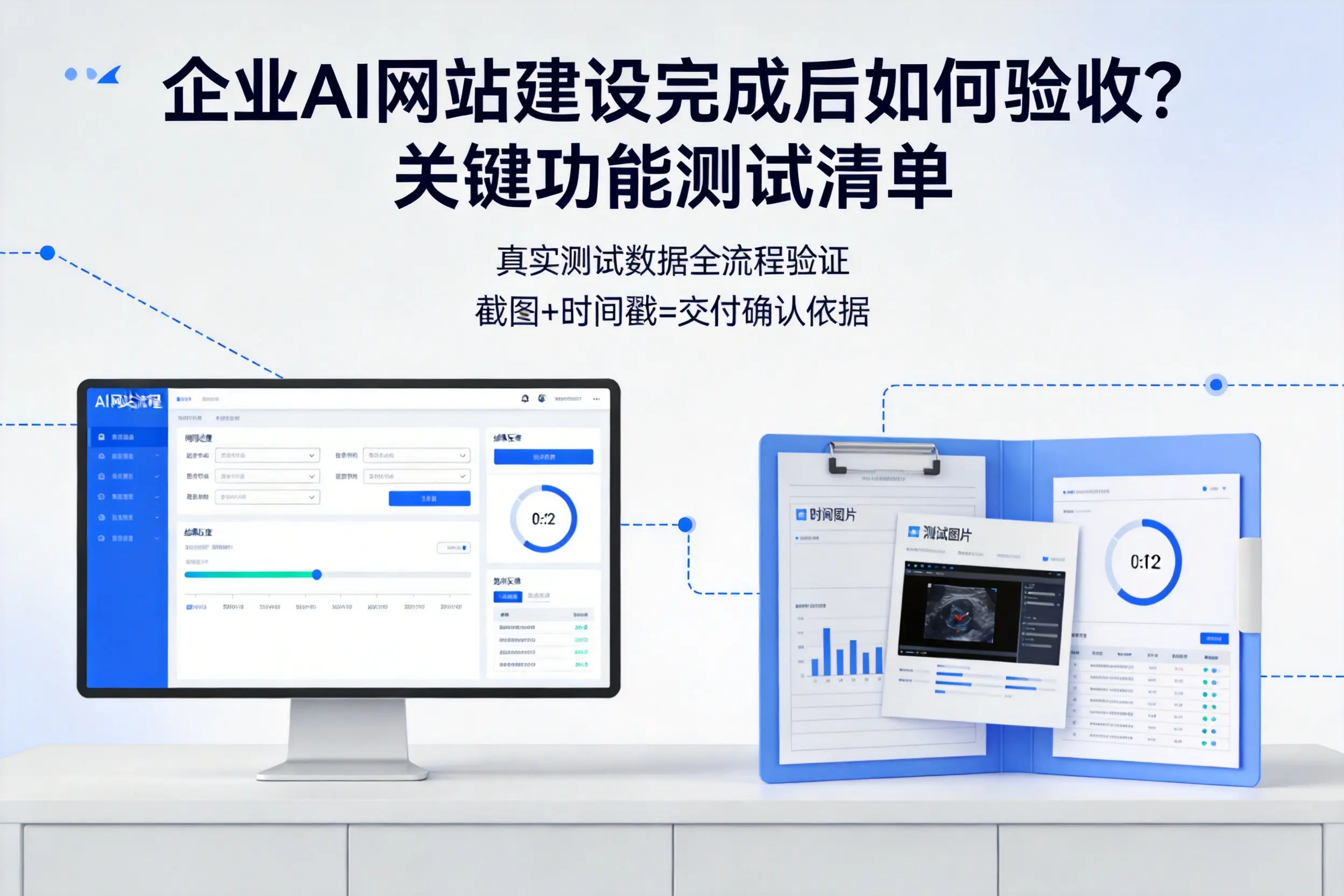 遵义企业AI网站建设完成后如何验收?关键功能测试清单