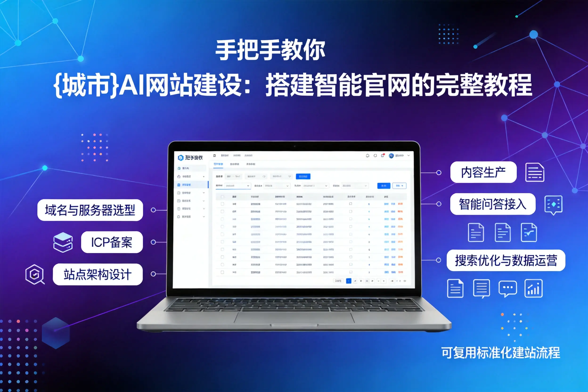 手把手教你遵义AI网站建设：搭建智能官网的完整教程